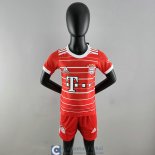 Camiseta Bayern Munich Ninos Primera Equipacion 2022/2023